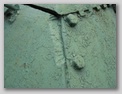 Фрагмент стыка левого подкрылка и кормового бронелиста