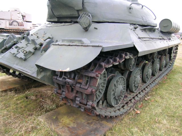 Передняя-левая часть танка