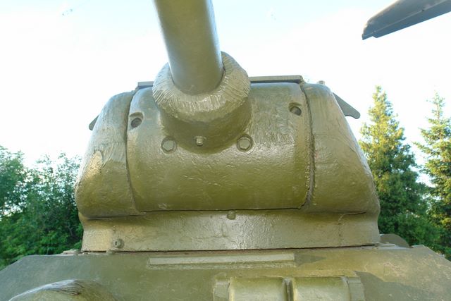 Башня танка, вид спереди